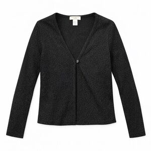 Express tricot shimmer cardigan